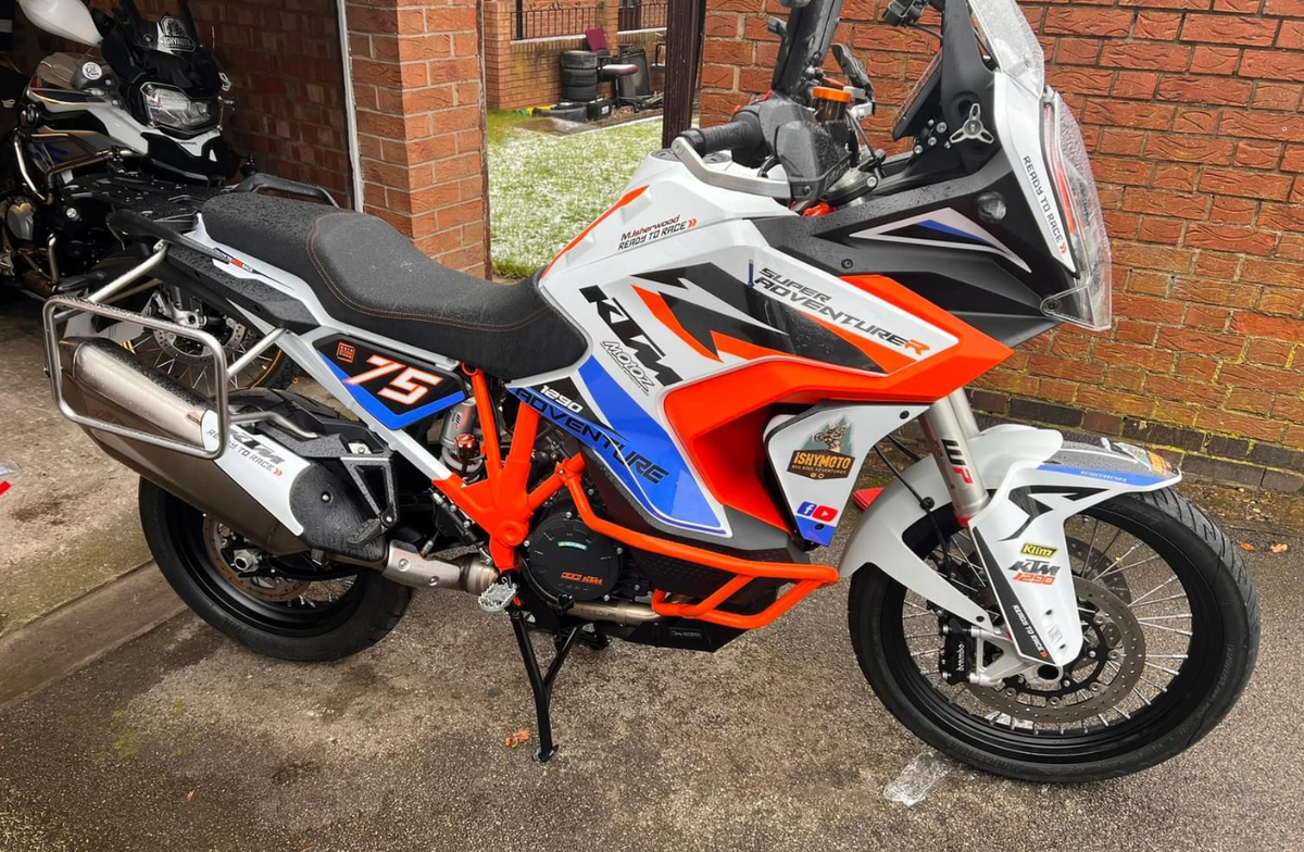 motorcycle graphics kit 1290 Adventure Velocity V1 Image