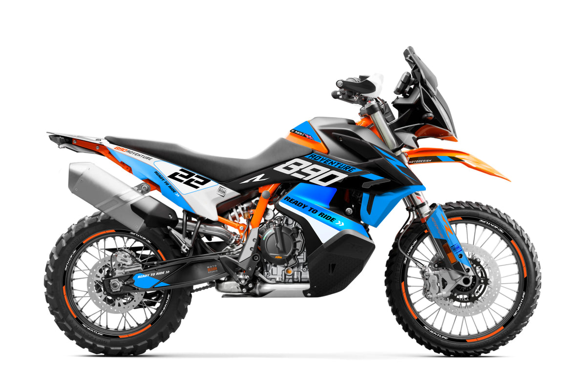 RAIDER V2 - 890/790 | MOTORCYCLE GRAPHIC KIT