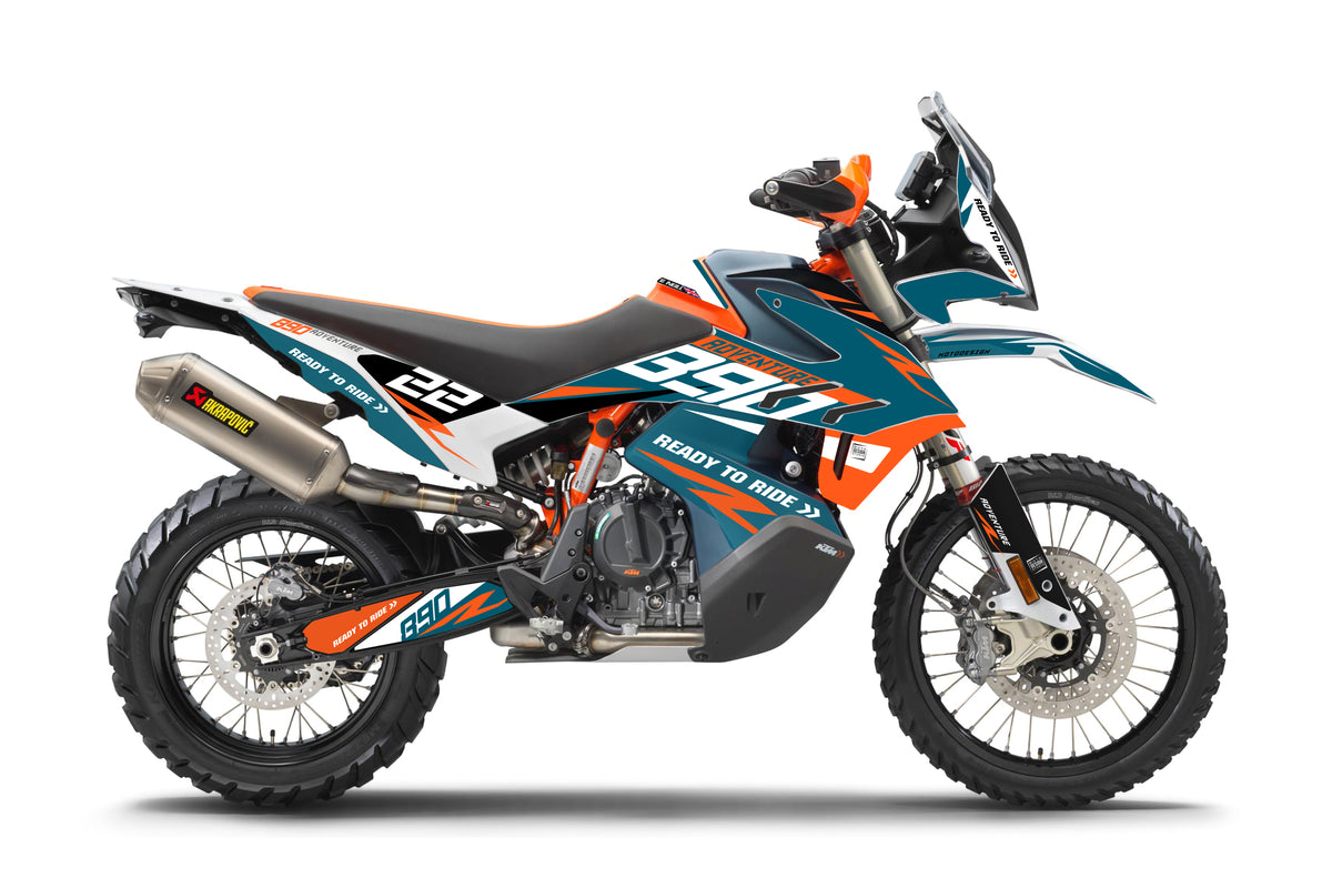RALLY V3 PRO - 890/790 | MOTORCYCLE GRAPHIC KIT