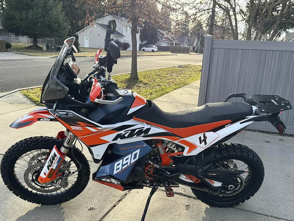 KTM Motorcycle Decal Kit