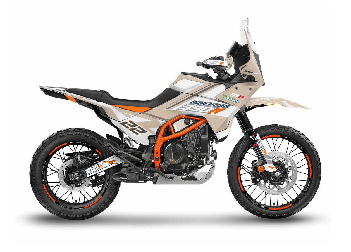 Grade V2- 390 Adventure R | MOTORCYCLE GRAPHIC KIT