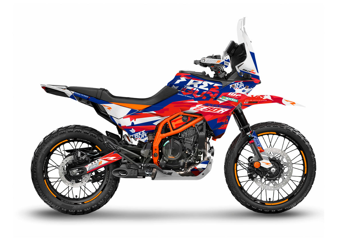 FREE GUN V1 - 390 Adventure R | MOTORCYCLE GRAPHIC KIT