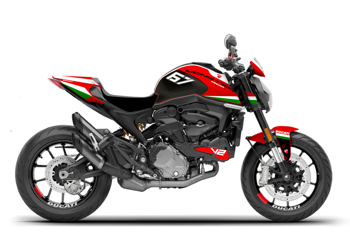 Ducati Motorcycle Decal