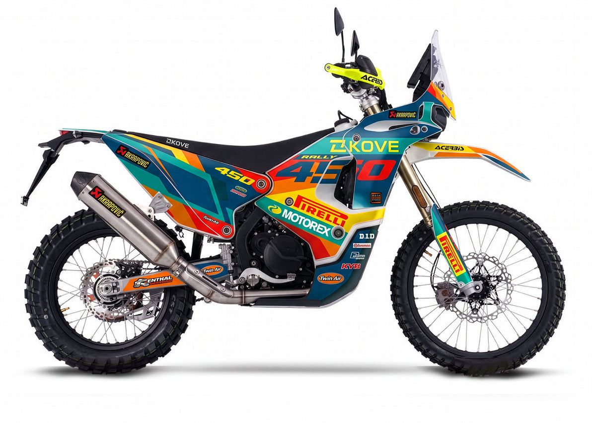 COMPETITION V1 - KOVE 450 RALLY| MOTORCYCLE GRAPHIC KIT
