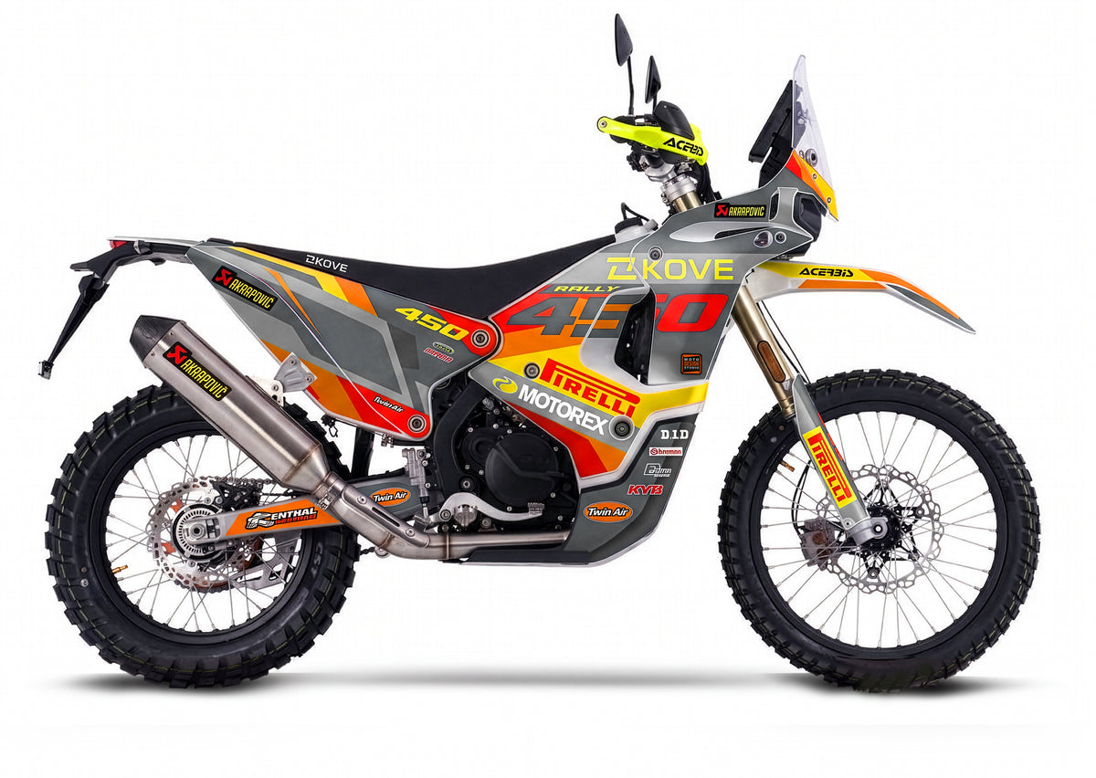 COMPETITION V2 - KOVE 450 RALLY| MOTORCYCLE GRAPHIC KIT