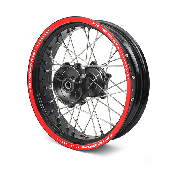 KTM - BASE - Red/White - Wheel Graphics