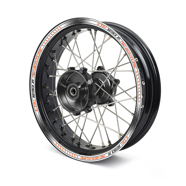 KTM - EXEC - White - Wheel Graphics