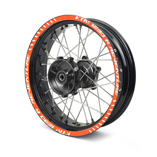 KTM - SLOT - Orange/White - Wheel Graphics