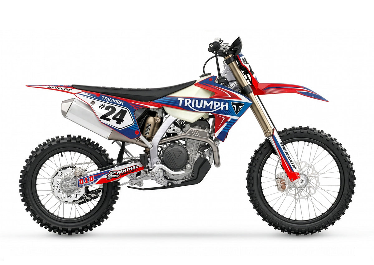PATRIOT V1 - TRIUMPH TF -| MOTORCYCLE GRAPHIC KIT