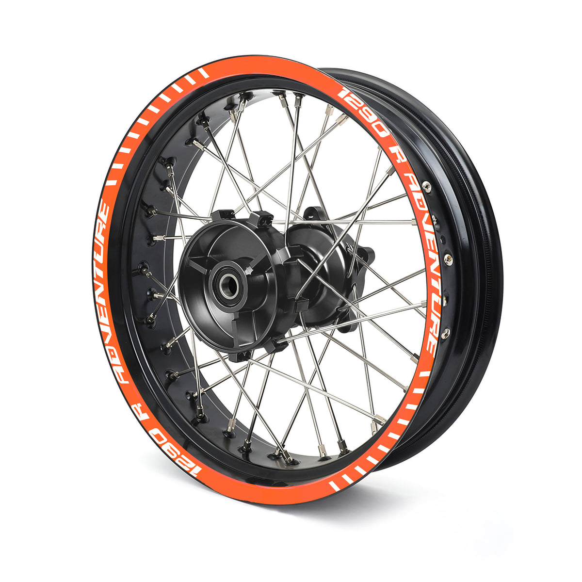 SLOT - Orange/White - Wheel Graphics
