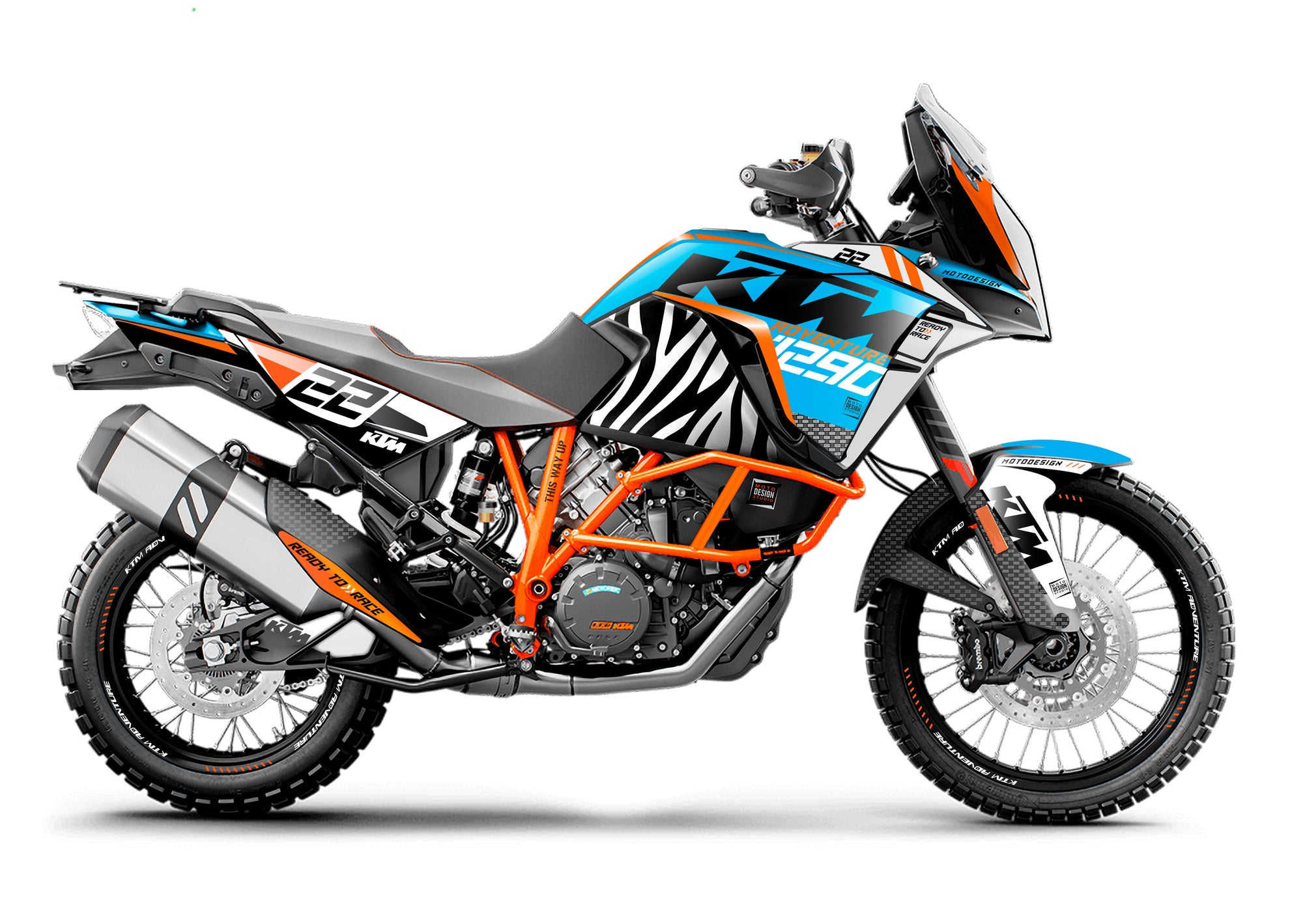 MOTORCYCLE DECAL KIT