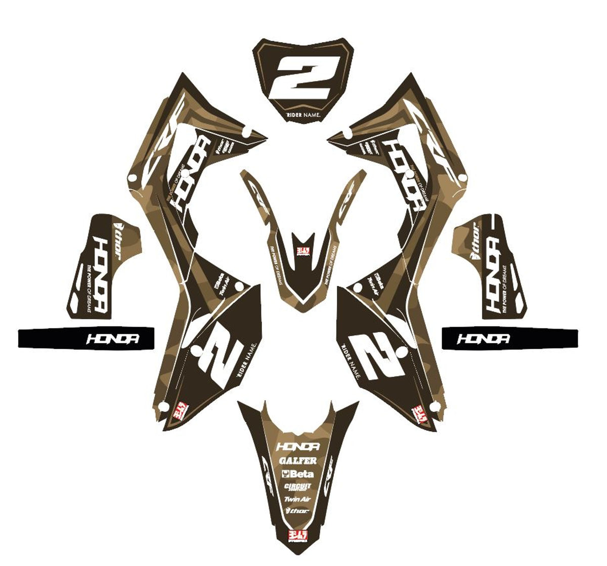 Honda MX V8 - Full Kit