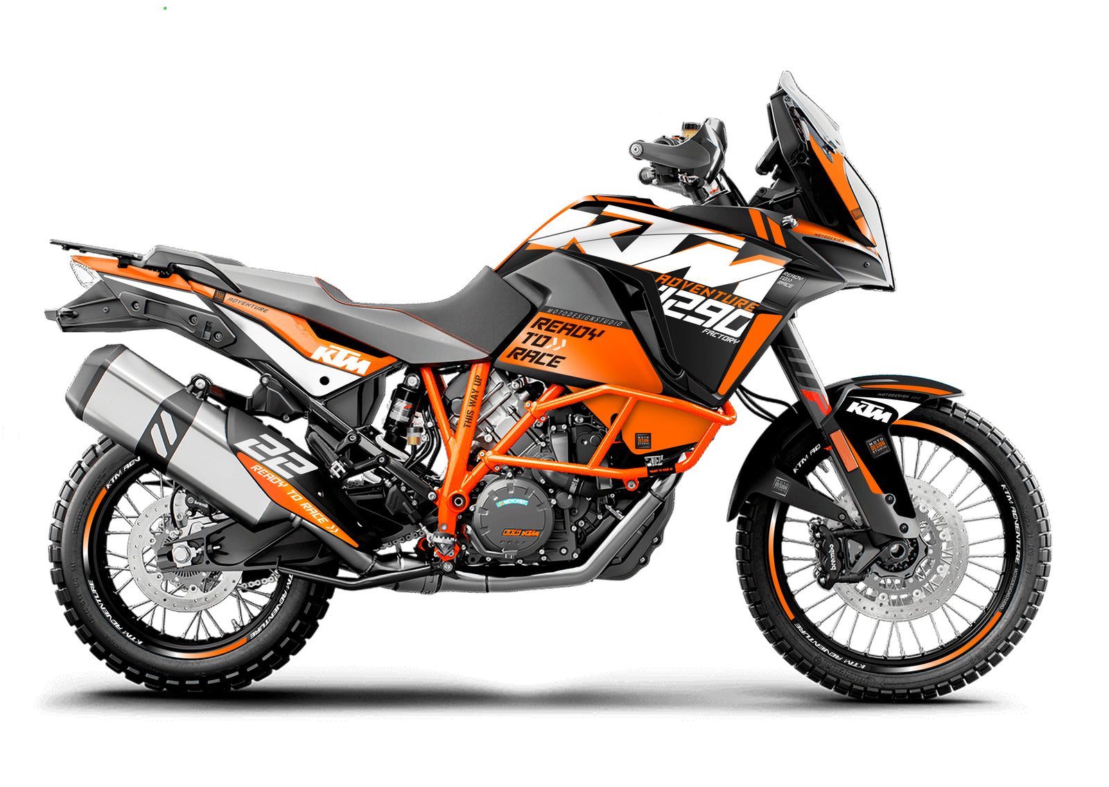 KTM Motorcycle Decal Kit