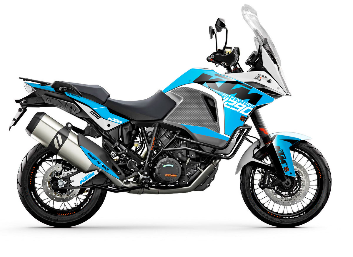 KTM motorcycle graphic kit