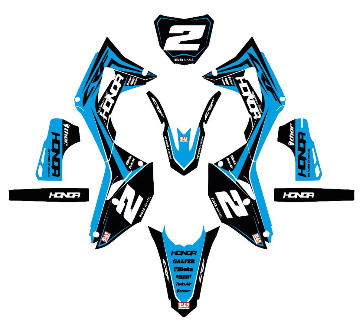 Honda MX V1 - Full Kit