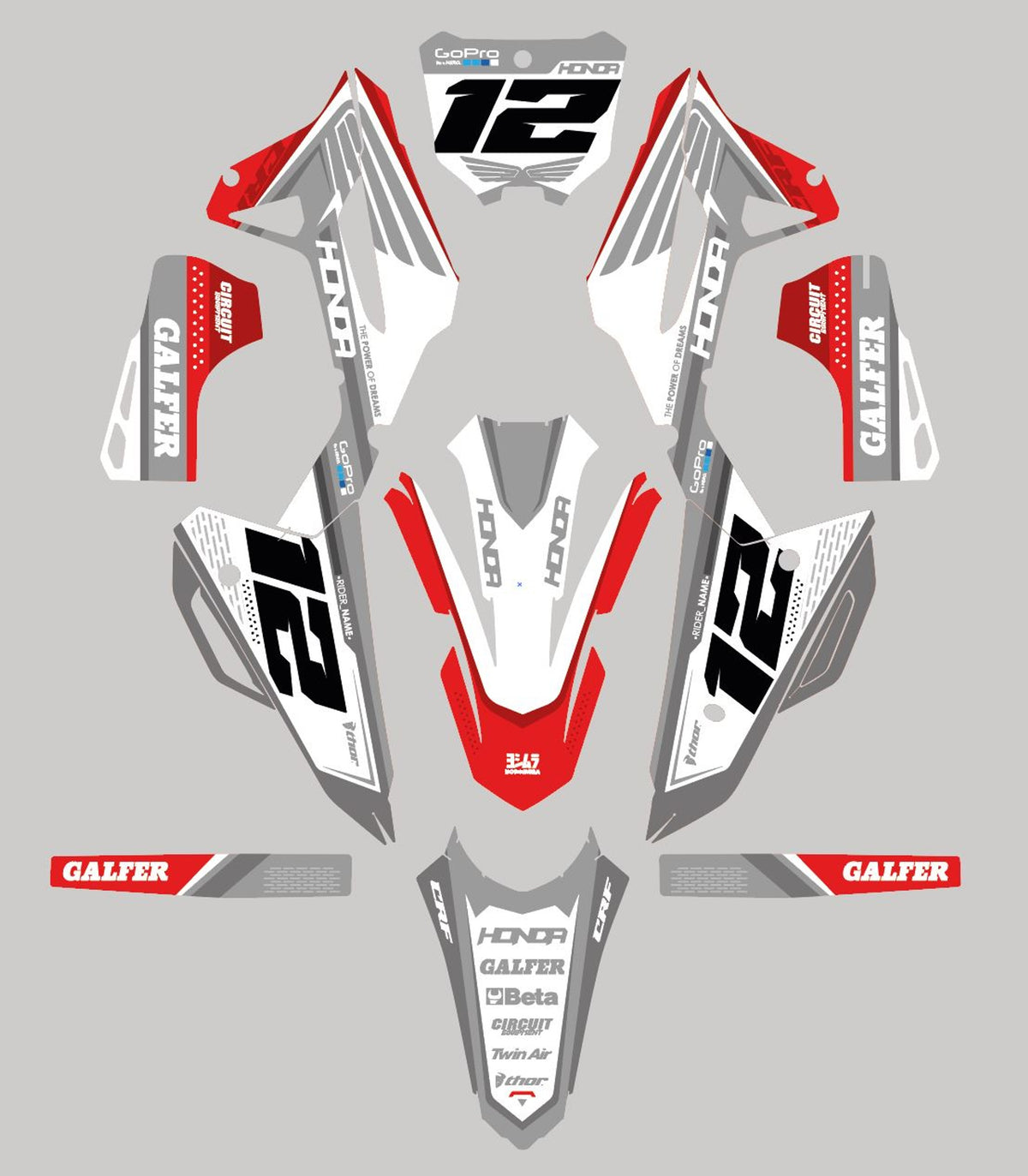 Honda MX V6 - Full Kit