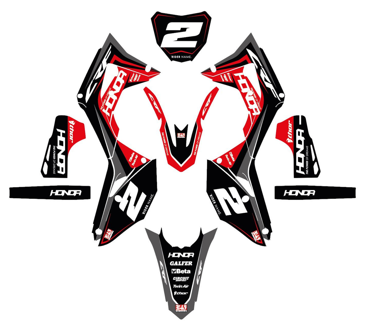 Honda MX V4 - Full Kit